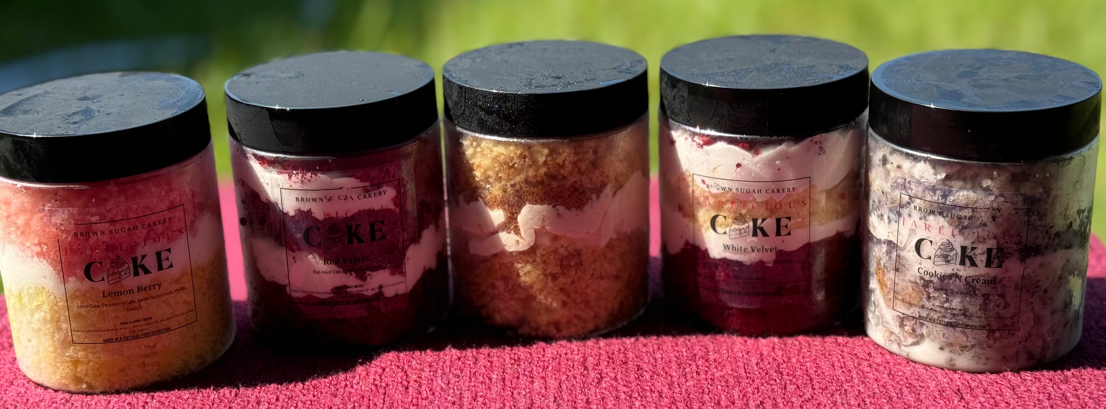 Sugah Babies Cake Jar Collection