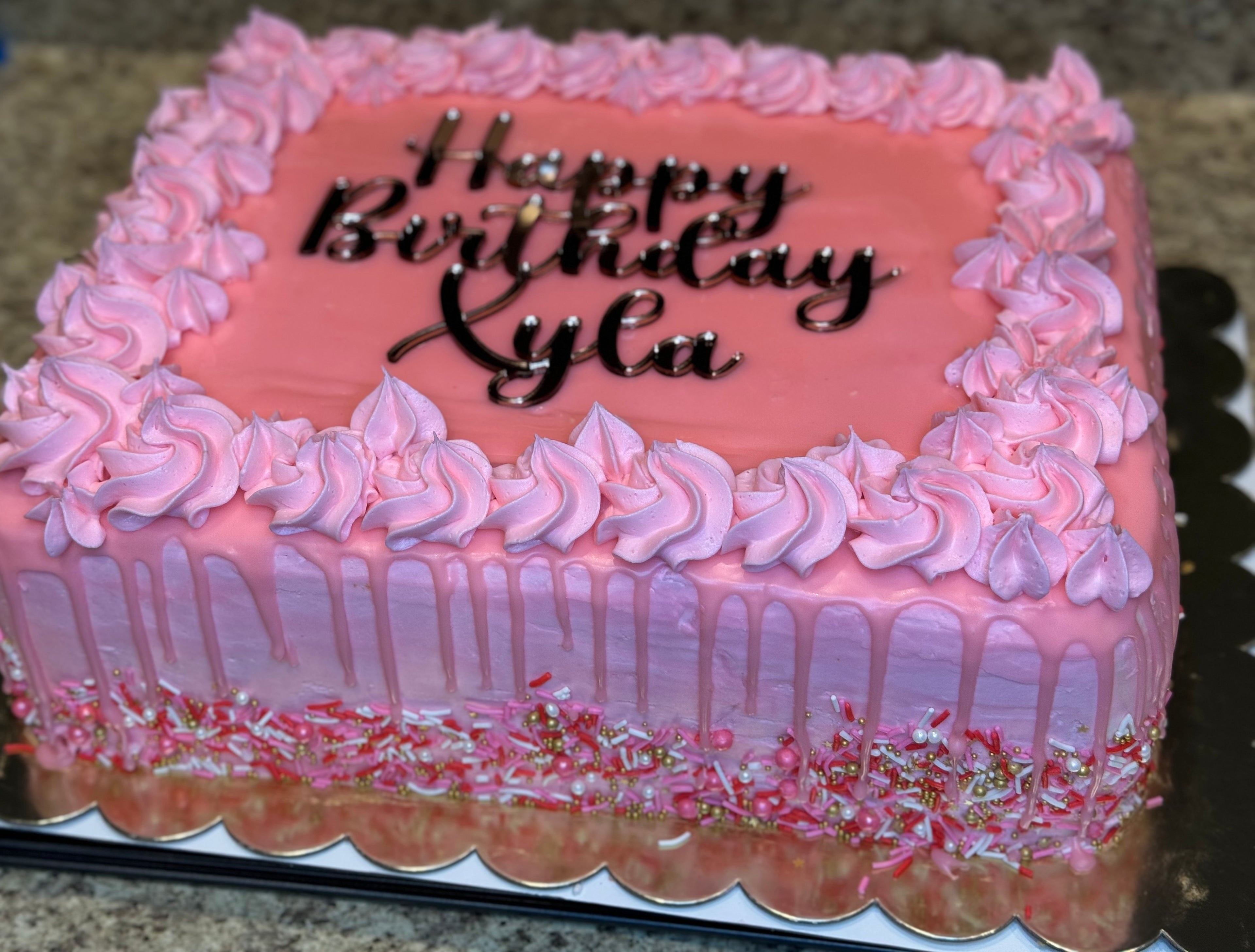 Custom Sheet Cakes