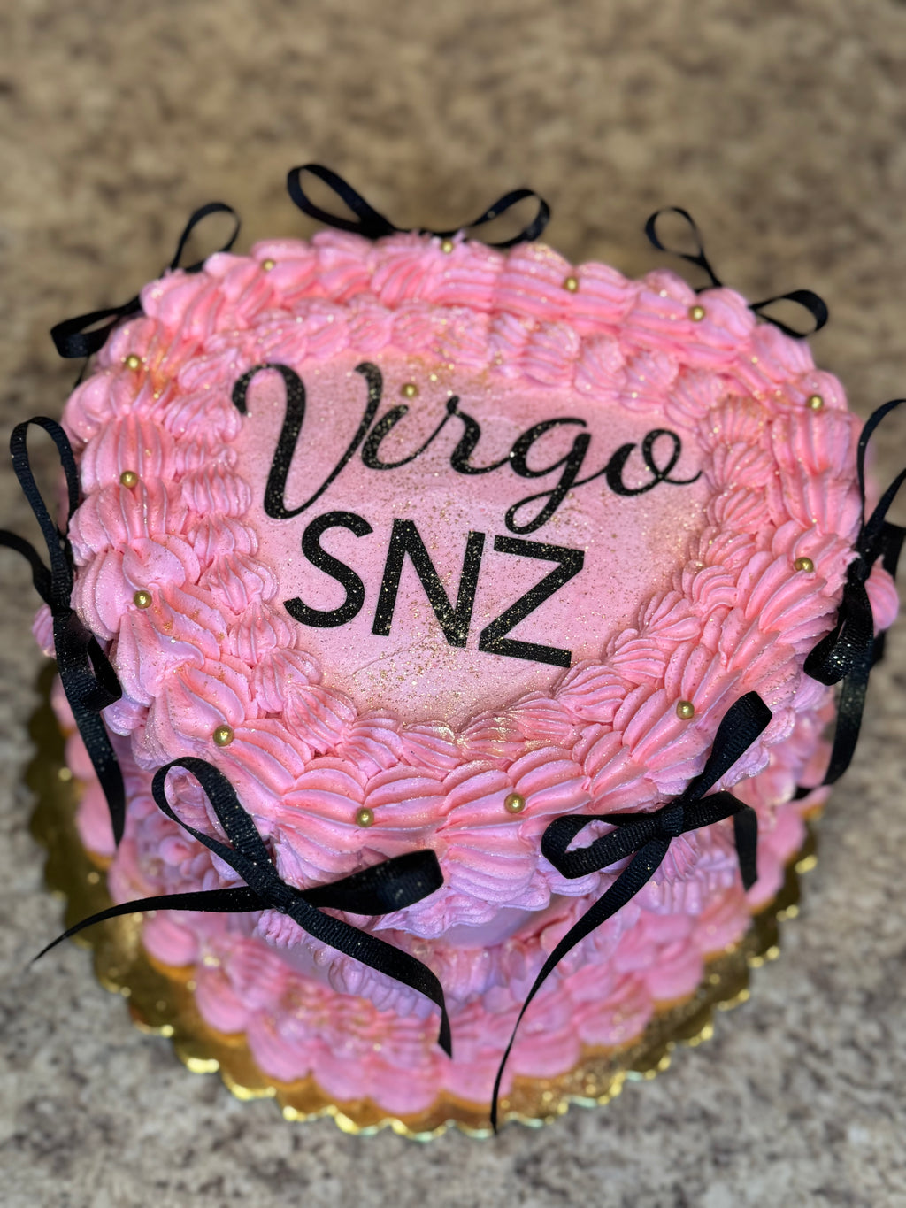 Custom Heart Cakes